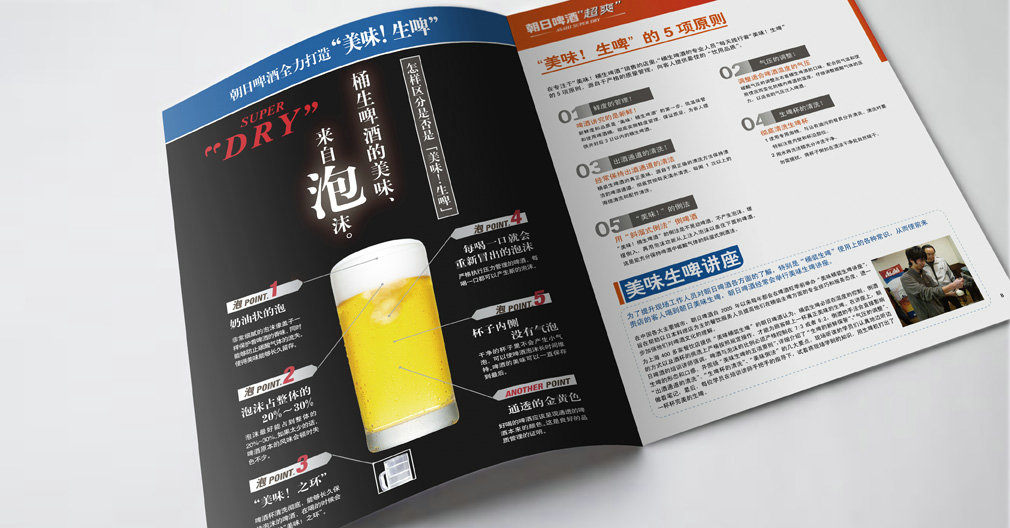 朝日啤酒海報(bào)設(shè)計(jì)